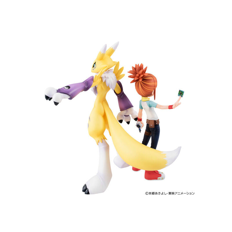 G.E.M. Series Digimon Tamers Renamon & Ruki Makino Figure Reissue