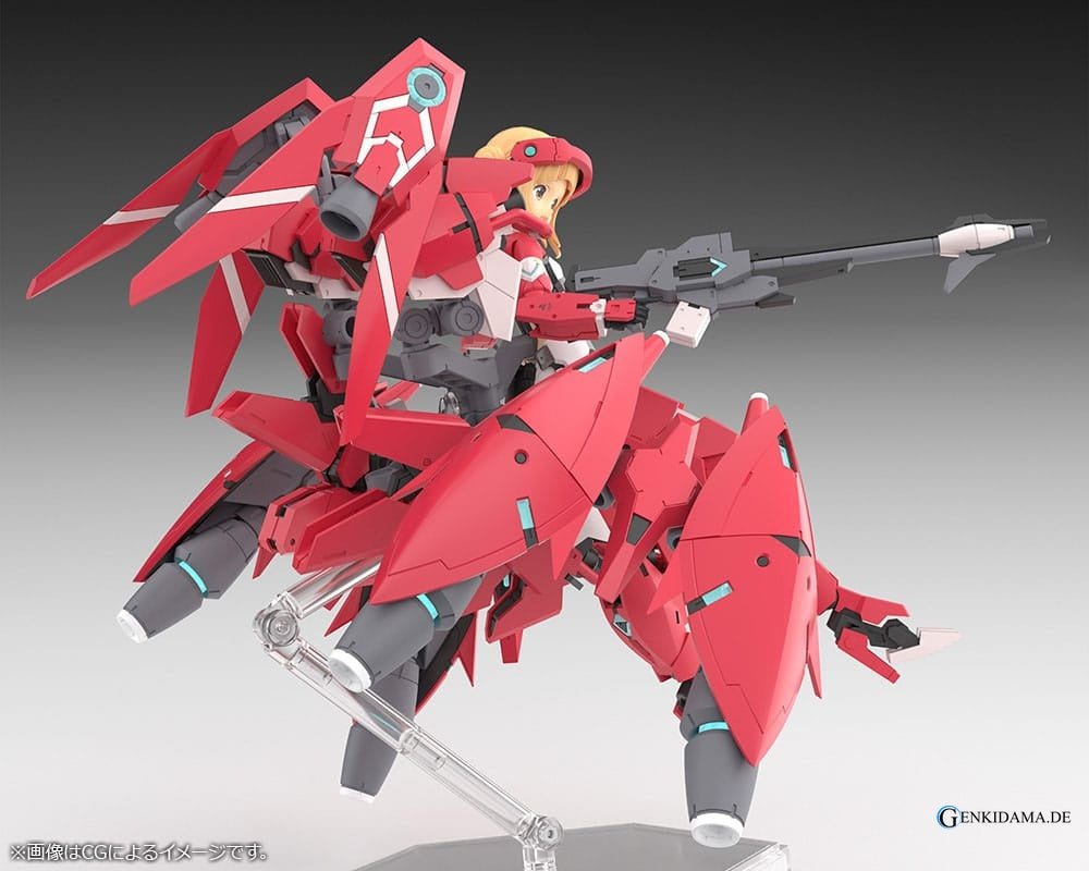 Alice Gear Aegis Expansion Megami Device Plastic Model Kit Nodoka Takahata Shimon 20 cm Ansicht 3