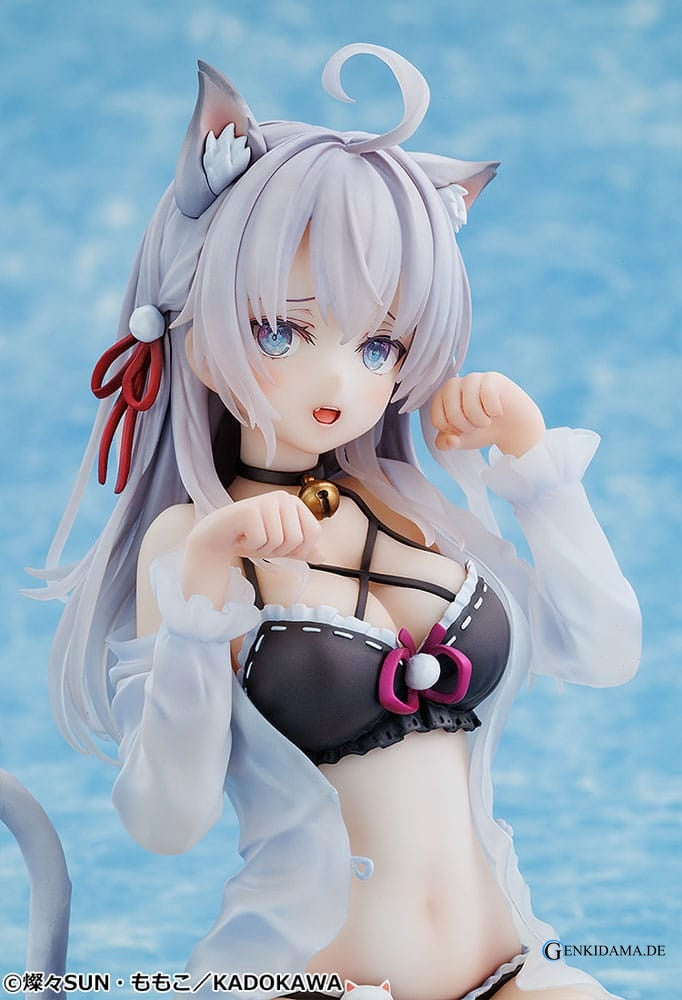 Alya Sometimes Hides Her Feelings in Russian Statue 1/7 Alisa Mikhailovna Kujou: Light Novel Catgirl Ver. Illustration by Momoco 13 cm Ansicht 9