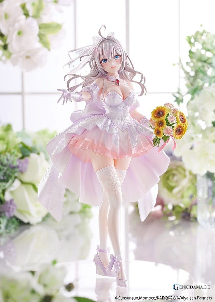 Alya Sometimes Hides Her Feelings in Russian Statue 1/7 Alisa Mikhailovna Kujou Wedding Dress Ver. 24 cm Ansicht 5