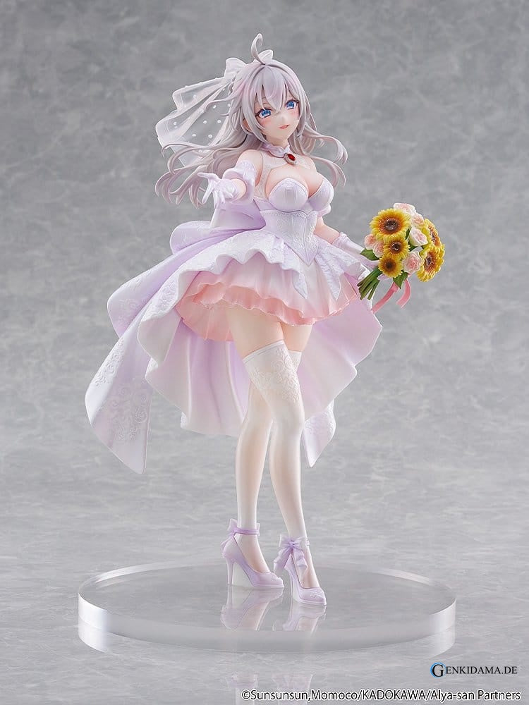 Alya Sometimes Hides Her Feelings in Russian Statue 1/7 Alisa Mikhailovna Kujou Wedding Dress Ver. 24 cm Ansicht 9