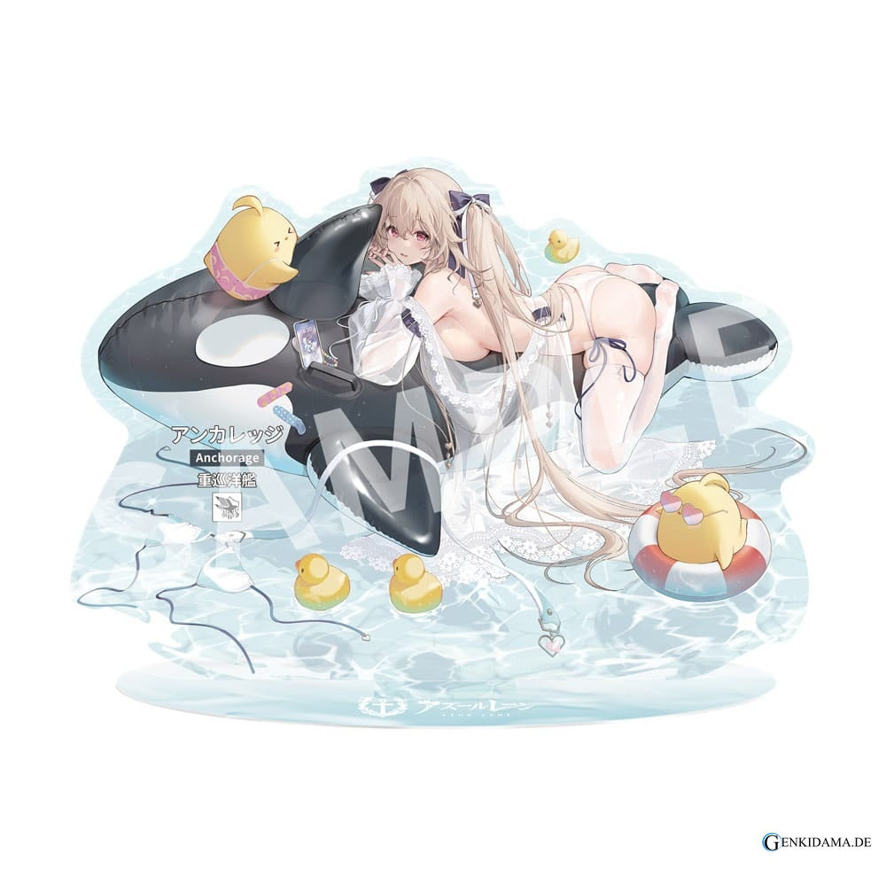 Azur Lane PVC Statue 1/7 Anchorage Dolphins and Swim Lessons Ver. 13 cm Ansicht 19