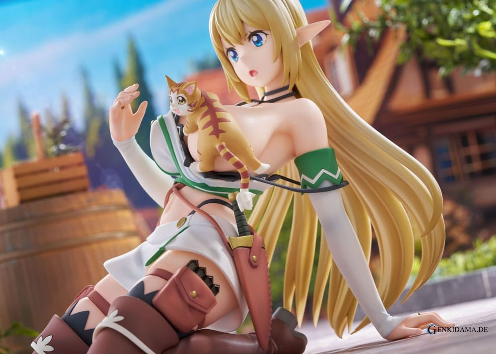 Beheneko PVC Statue 1/7 Aria & Tama 16 cm Ansicht 14