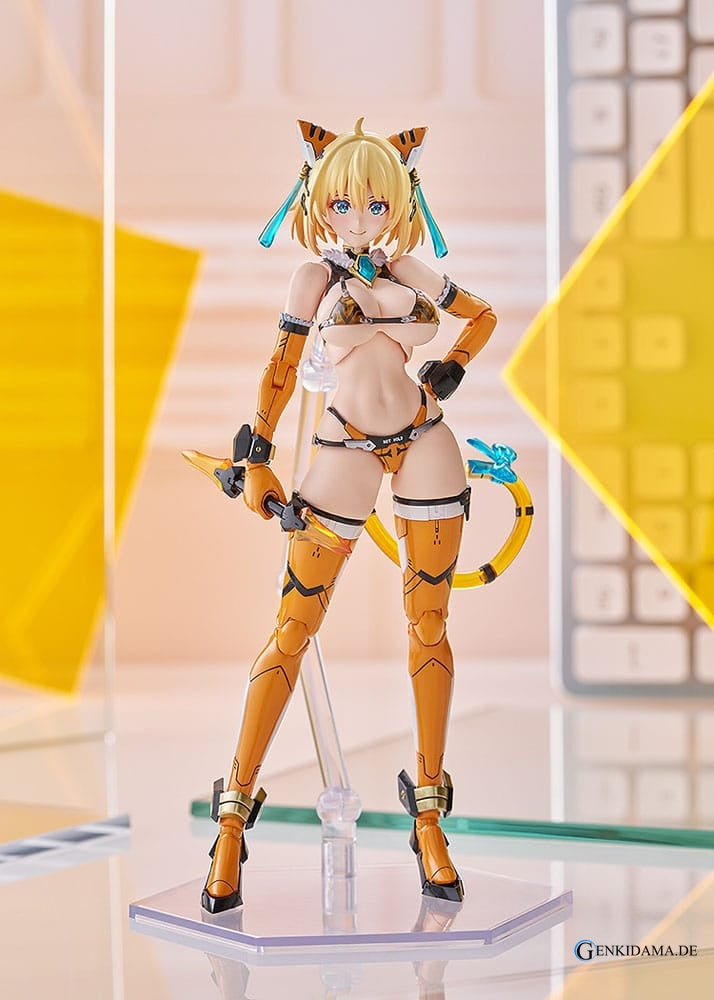 Bunny Suit Planning Plastic Model Kit PLAMAX BP-02 Sophia F. Shirring Tiger Armor Ver. 16 cm Ansicht 10