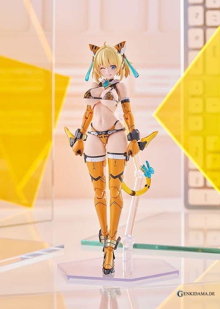 Bunny Suit Planning Plastic Model Kit PLAMAX BP-02 Sophia F. Shirring Tiger Armor Ver. 16 cm Ansicht 13