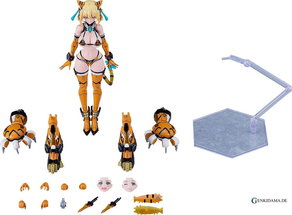 Bunny Suit Planning Plastic Model Kit PLAMAX BP-02 Sophia F. Shirring Tiger Armor Ver. 16 cm Ansicht 14