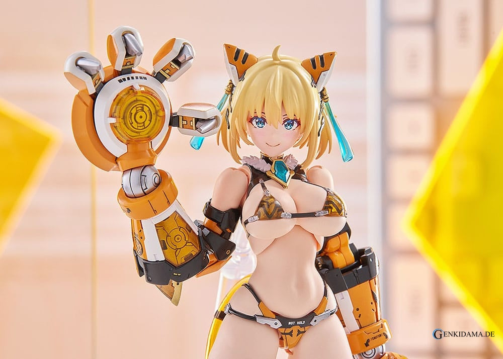 Bunny Suit Planning Plastic Model Kit PLAMAX BP-02 Sophia F. Shirring Tiger Armor Ver. 16 cm Ansicht 19