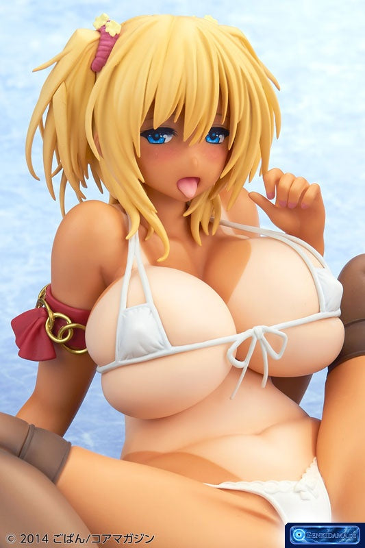 COMIC HOT MILK COVER GIRL Nozomi Kusunoki Sun-tanned ver. 1/6 Complete Figure [Q-six] - Exklusiv Bonus Ansicht 10