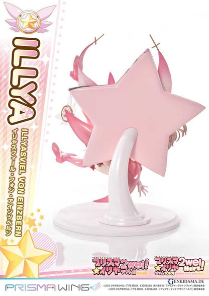 Fate Prisma Wing PVC Statue 1/7 Illyasviel von Einzbern Bonus Version 20 cm Ansicht 11