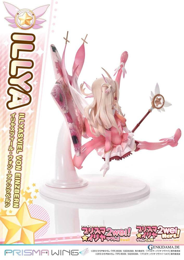 Fate Prisma Wing PVC Statue 1/7 Illyasviel von Einzbern Bonus Version 20 cm Ansicht 12