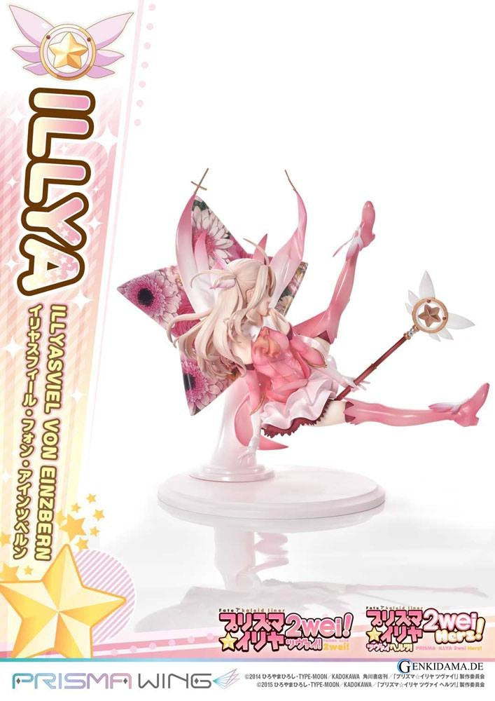 Fate Prisma Wing PVC Statue 1/7 Illyasviel von Einzbern Bonus Version 20 cm Ansicht 13