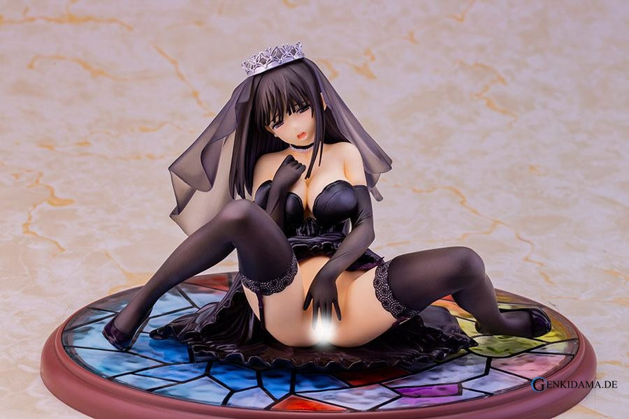 Fault!! PVC Statue 1/6 Saeki Ai Black Wedding Ver. 12 cm Ansicht 6