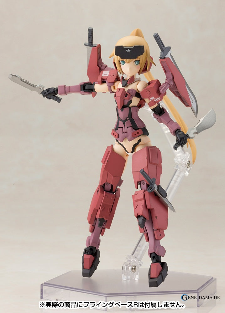 Frame Arms Girl - Jinrai [Fresh Skin Limbs Append] Plastic Model [Kotobukiya Shop Exclusive] [Kotobukiya] Ansicht 12