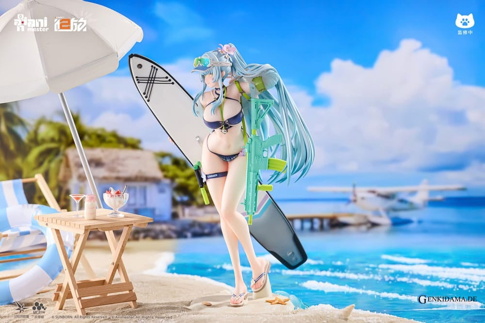 Girls' Frontline 2: Exilium Statue 1/7 HK416 Cerulean Breaker 24 cm Ansicht 3