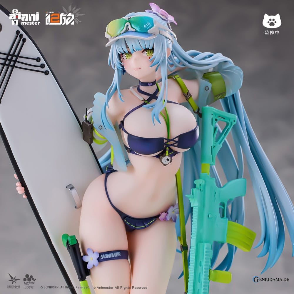 Girls' Frontline 2: Exilium Statue 1/7 HK416 Cerulean Breaker 24 cm Ansicht 21