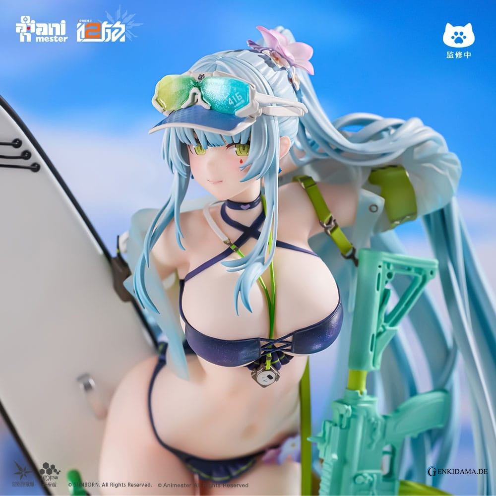 Girls' Frontline 2: Exilium Statue 1/7 HK416 Cerulean Breaker 24 cm Ansicht 23