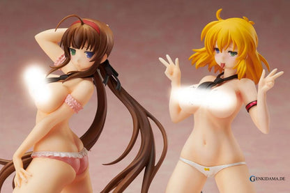Gokubi Girls Slender Glamorous "Senran Kagura NewWave G Burst" Ryobi x Ryona Bare Body Sailor Uniform Ver. 1/10 Complete Figure Set [Proovy] Ansicht 7