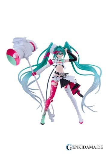 Hatsune Miku GT Project Figma Actionfigur Racing Miku 2025 Ver. 16 cm Ansicht 1