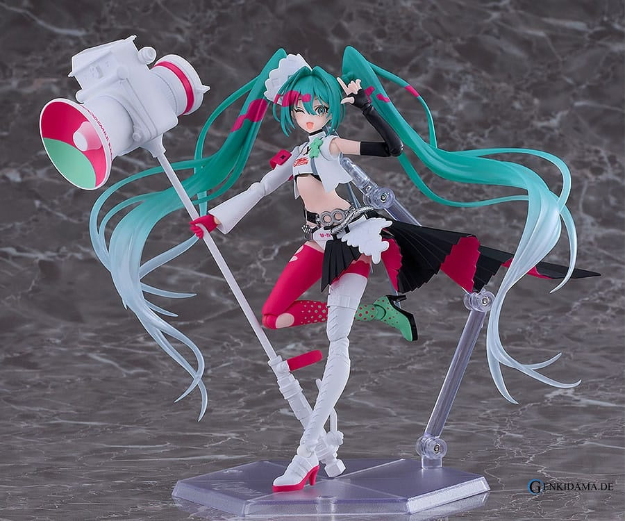 Hatsune Miku GT Project Figma Actionfigur Racing Miku 2025 Ver. 16 cm Ansicht 3