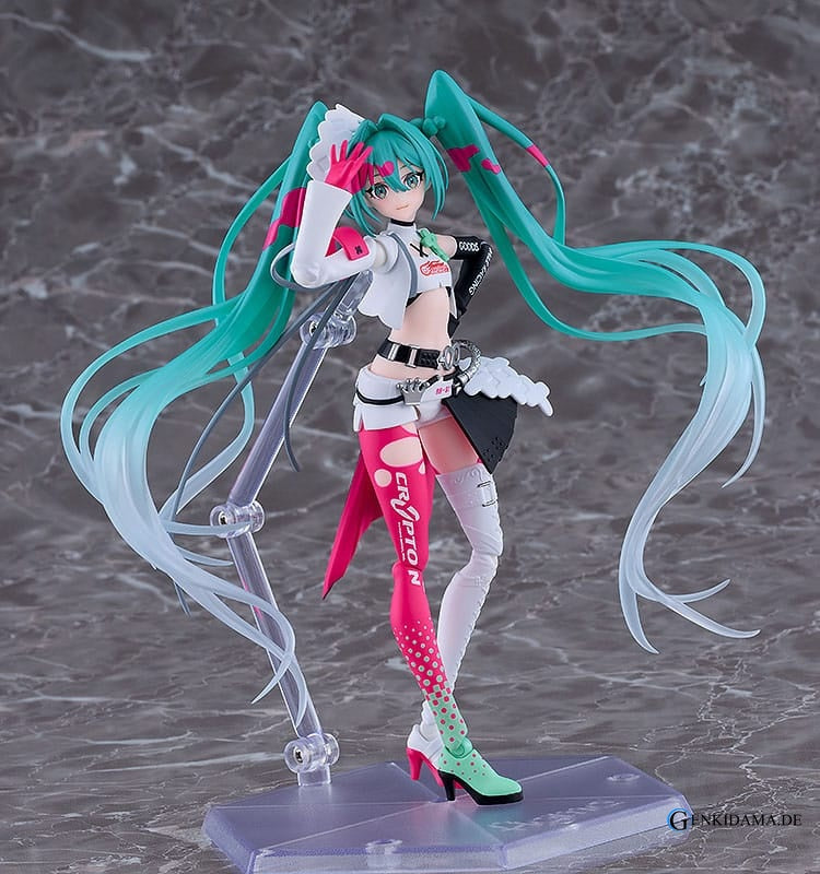 Hatsune Miku GT Project Figma Actionfigur Racing Miku 2025 Ver. 16 cm Ansicht 4