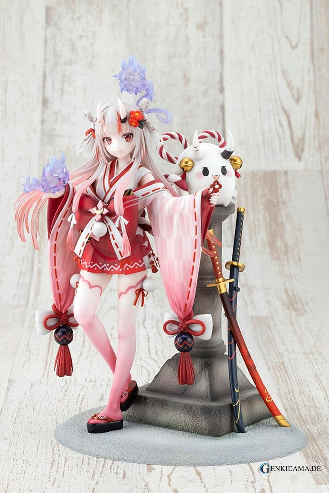 Hololive Production PVC Statue 1/7 Nakiri Ayame Shrine Maiden Fortune Outfit Ver. 26 cm Ansicht 2
