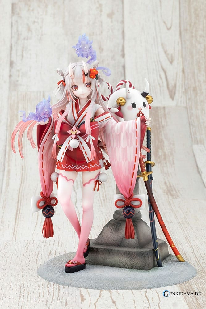 Hololive Production PVC Statue 1/7 Nakiri Ayame Shrine Maiden Fortune Outfit Ver. 26 cm Ansicht 3