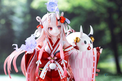 Hololive Production PVC Statue 1/7 Nakiri Ayame Shrine Maiden Fortune Outfit Ver. 26 cm Ansicht 7