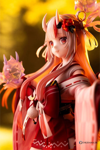 Hololive Production PVC Statue 1/7 Nakiri Ayame Shrine Maiden Fortune Outfit Ver. 26 cm Ansicht 16