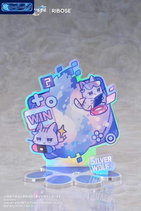 Honkai: Star Rail Rise Up Little Cat Series PVC Statue Silver Wolf Ver. 19 cm Ansicht 8