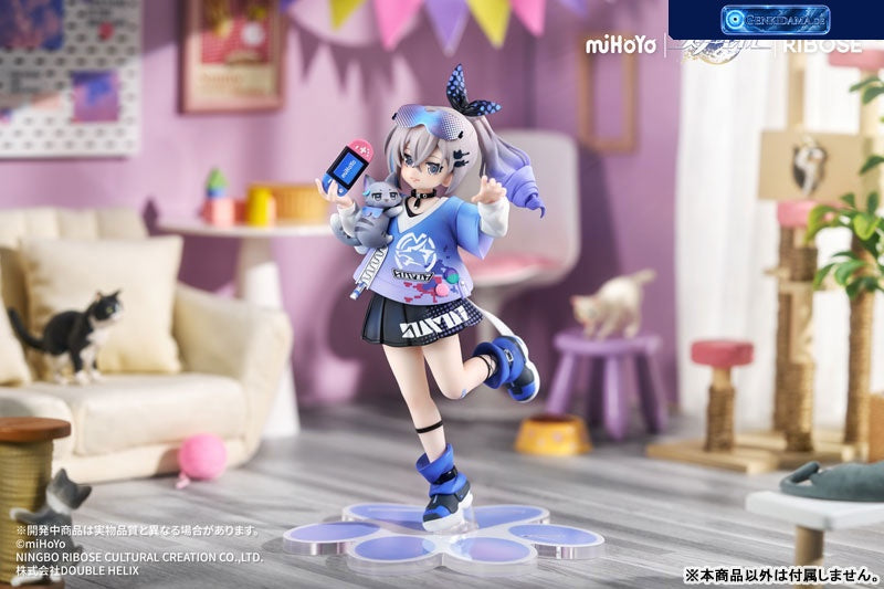 Honkai: Star Rail Rise Up Little Cat Series PVC Statue Silver Wolf Ver. 19 cm Ansicht 11