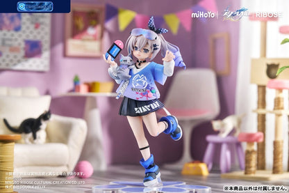 Honkai: Star Rail Rise Up Little Cat Series PVC Statue Silver Wolf Ver. 19 cm Ansicht 12