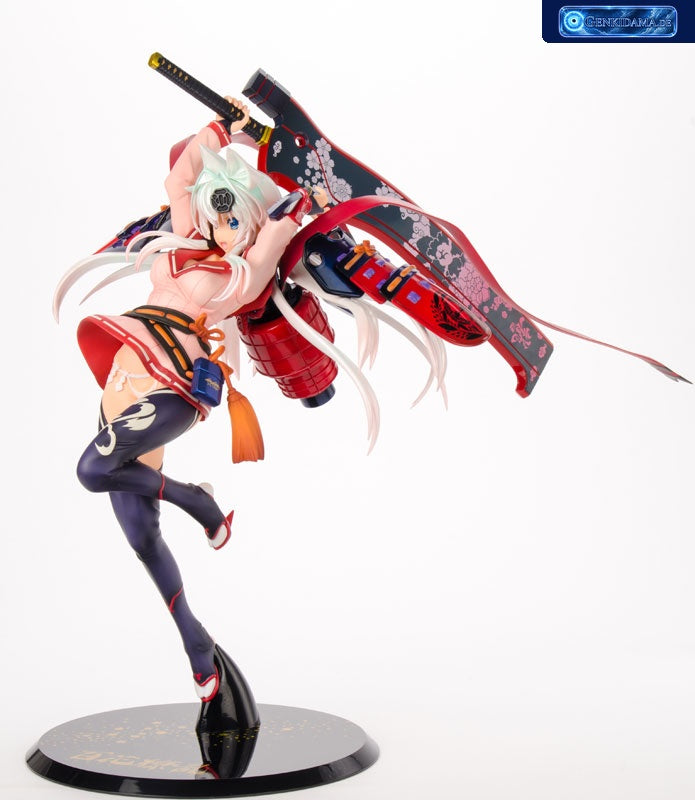 Hyakka Ryoran - Jubei Yagyu Hakugin no Kenki 1/8 Regular Edition Complete Figure [HobbyJAPAN Exclusive] [HobbyJAPAN] Ansicht 2