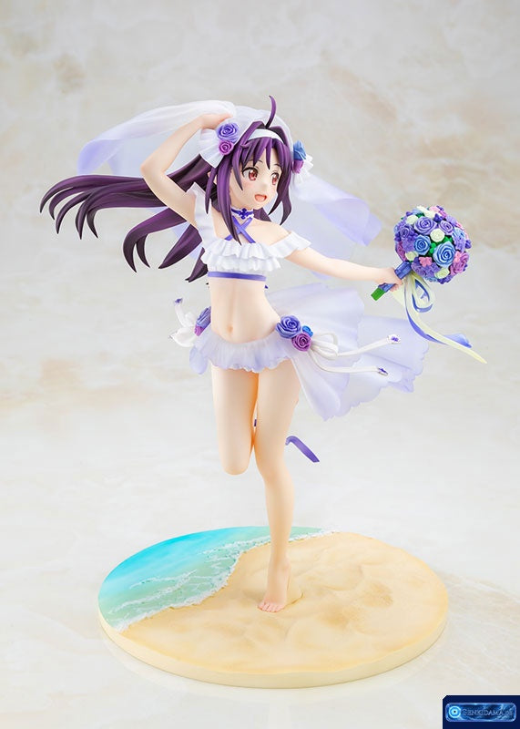 KDcolle "Sword Art Online" Yuuki Summer Wedding Ver. KADOKAWA Special Set 1/7 Complete Figure [KADOKAWA] Ansicht 4