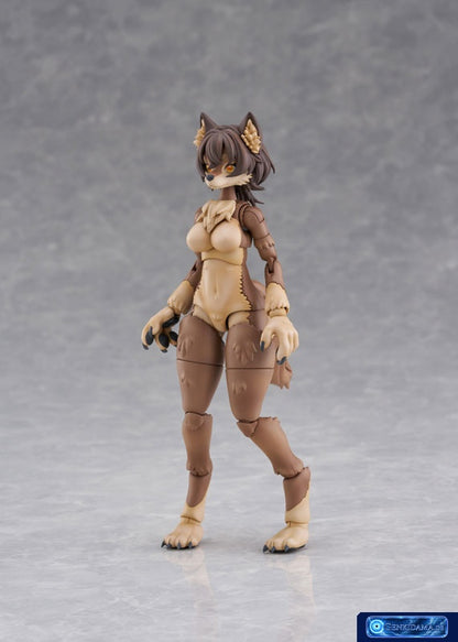 KEMOPLA No.KP-02R Japanese Wolf Plastic Model [Aoshima] Ansicht 1