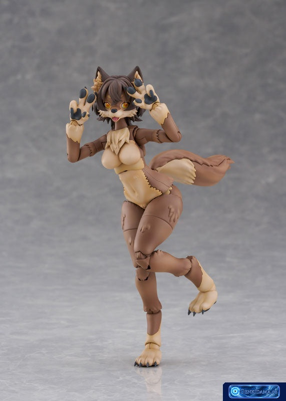 KEMOPLA No.KP-02R Japanese Wolf Plastic Model [Aoshima] Ansicht 3