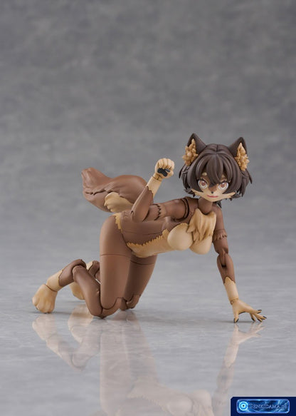 KEMOPLA No.KP-02R Japanese Wolf Plastic Model [Aoshima] Ansicht 12