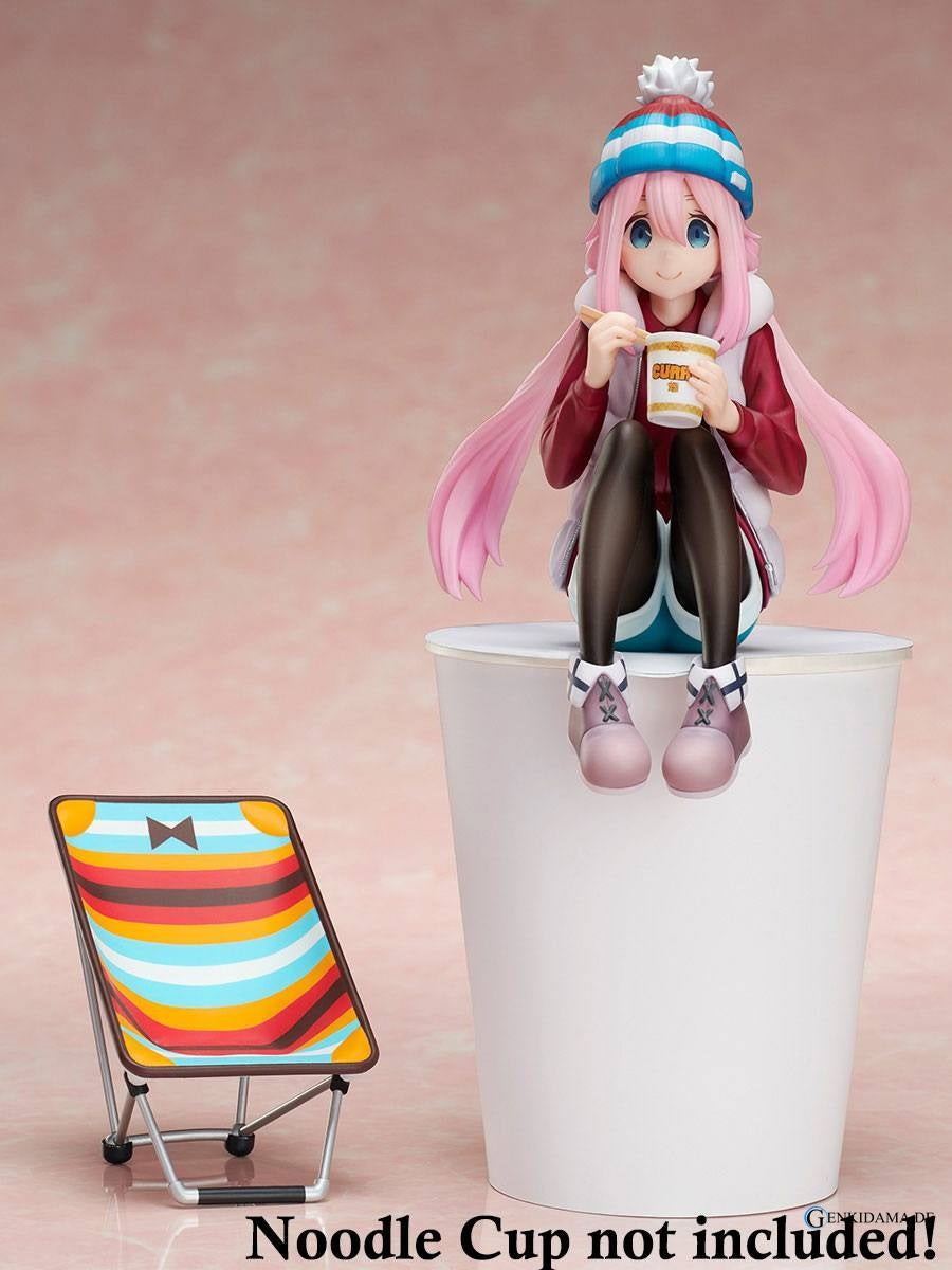 Laid-Back Camp Premium Noodle Stopper PVC Statue 1/8 Nadeshiko Kagamihara 13 cm Ansicht 5