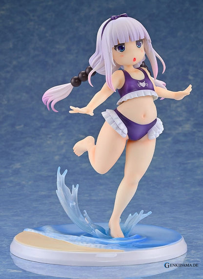Miss Kobayashi's Dragon Maid PVC Statue 1/6 Kanna Kamui: Excited to Wear a Swimsuit at Home Ver. (Purple) 20 cm Ansicht 8