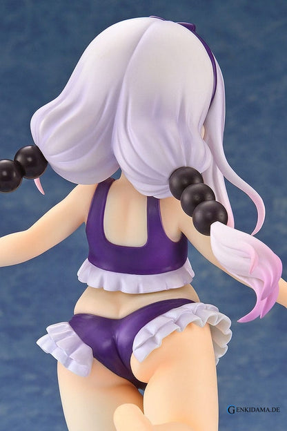 Miss Kobayashi's Dragon Maid PVC Statue 1/6 Kanna Kamui: Excited to Wear a Swimsuit at Home Ver. (Purple) 20 cm Ansicht 9