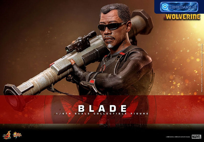 Movie Masterpiece "Deadpool & Wolverine" 1/6 Scale Figure Blade [First Press Exclusive](Single Shipment) [Hot Toys] Ansicht 1
