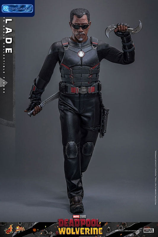Movie Masterpiece "Deadpool & Wolverine" 1/6 Scale Figure Blade [First Press Exclusive](Single Shipment) [Hot Toys] Ansicht 4