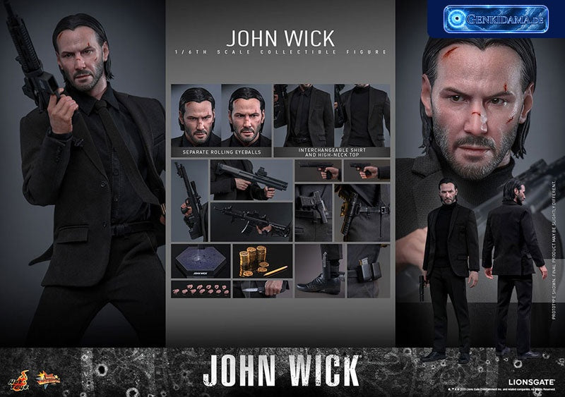 Movie Masterpiece "John Wick" 1/6 John Wick(Single Shipment) [Hot Toys] Ansicht 21