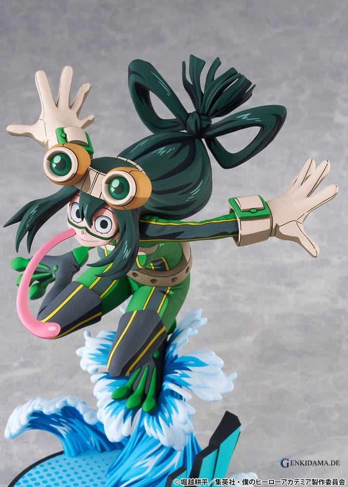 My Hero Academia PVC Statue 1/8 Tsuyu Asui Hero Suit 2D Ver. 20 cm Ansicht 6