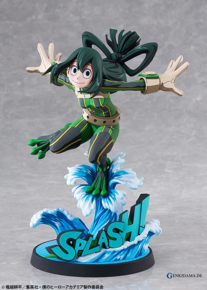 My Hero Academia PVC Statue 1/8 Tsuyu Asui Hero Suit 2D Ver. 20 cm Ansicht 8