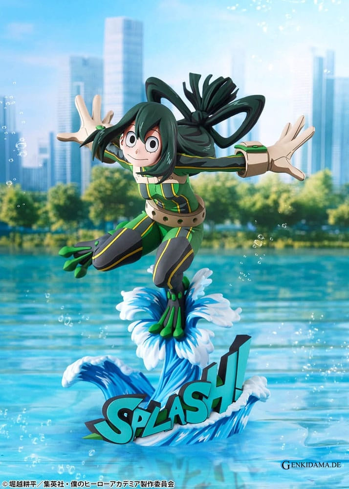 My Hero Academia PVC Statue 1/8 Tsuyu Asui Hero Suit 2D Ver. 20 cm Ansicht 13