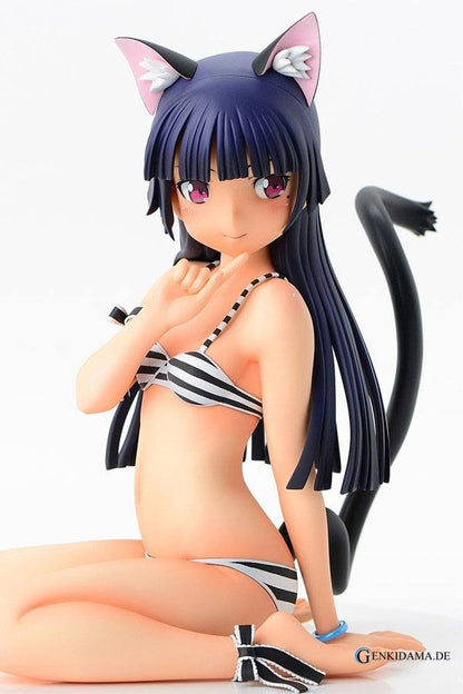 My Little Sister Can´t Be This Cute Statue 1/4 Kuroneko Shima Mizugi Neko Mimi Ver. 21 cm Ansicht 3