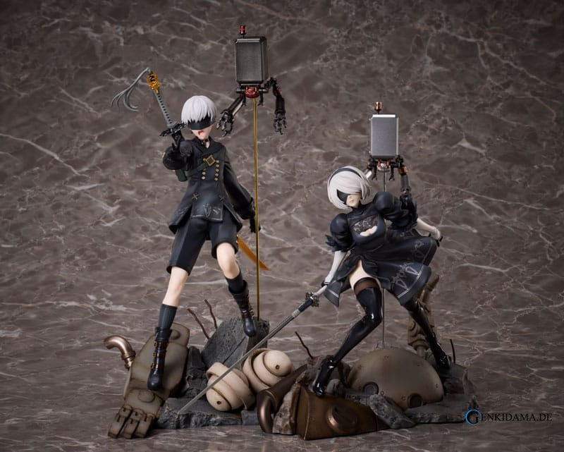 NieR:Automata 1/7 Statue PVC 9S Deluxe Version 23 cm Ansicht 7