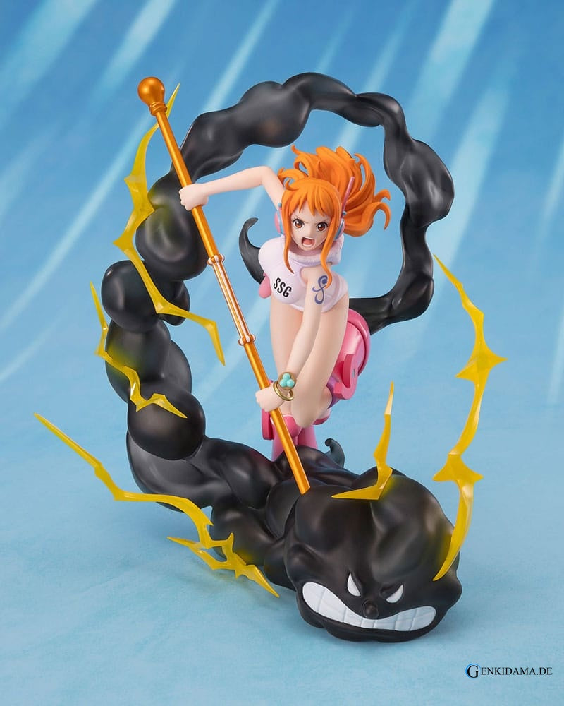 One Piece Figuarts ZERO Extra Battle PVC Statue Nami Lightning Blast 17 cm Ansicht 1