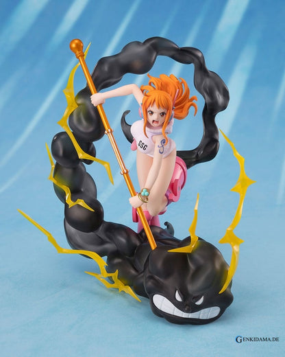 One Piece Figuarts ZERO Extra Battle PVC Statue Nami Lightning Blast 17 cm Ansicht 1