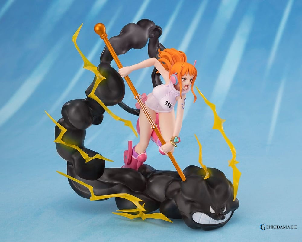 One Piece Figuarts ZERO Extra Battle PVC Statue Nami Lightning Blast 17 cm Ansicht 2